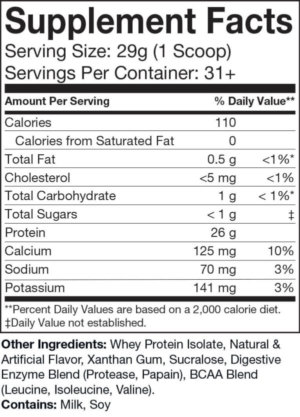 Supplement Facts