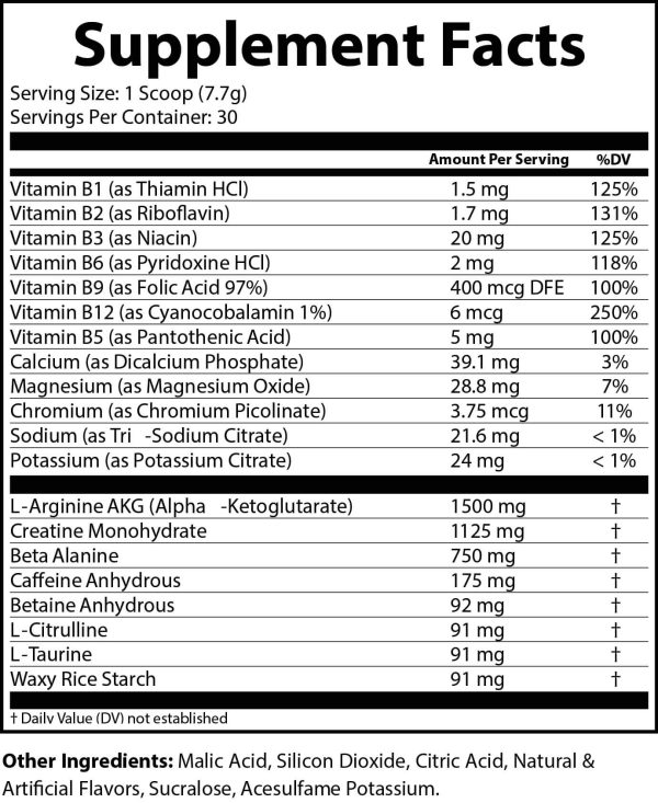 Supplement Facts